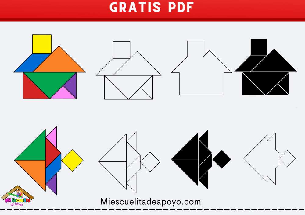 Tangram para imprimir