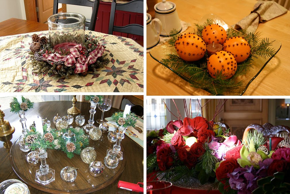 Christmas Centerpiece Decorations, Christmas Table Centerpieces