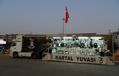 Portable fanshop of Besiktas