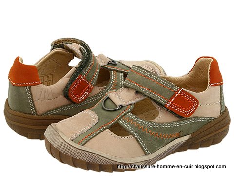 Chaussure homme en cuir:633901homme
