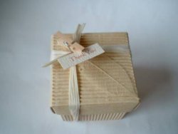 Corrugated Box with Leave