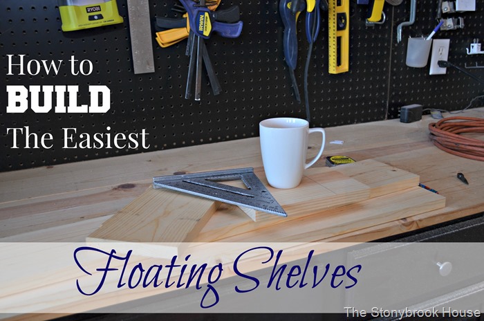 How to Build Floating Shelves