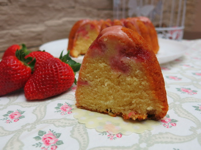 QUEQUE DE FRESAS Y MASCARPONE