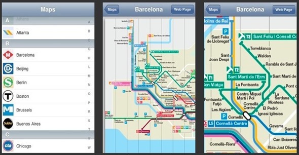 AllSubway application