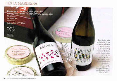 Vinos Ronsel do Sil en Lavinia. Blog Esteban Capdevila