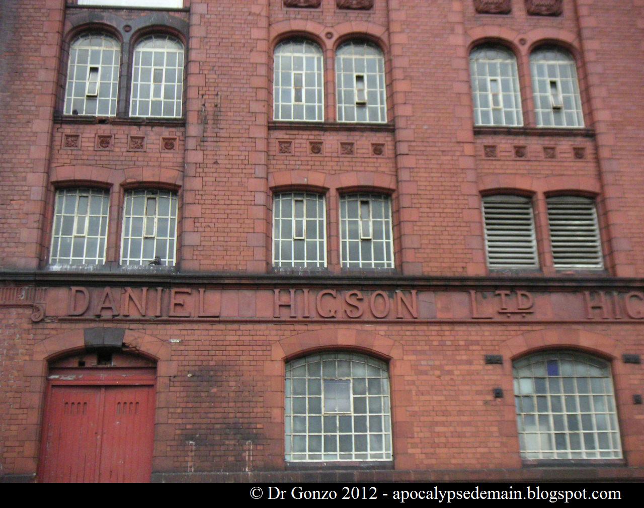 Liverpool broken windows warehouses factories bricks