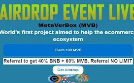MetaVerBox Airdrop of 100 $MVB Token worth $100 USD Free