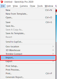 Cara Mengimport File AutoCAD Ke Sketchup