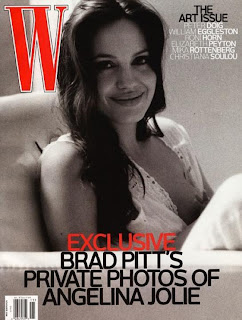 Angelina Jolie Breastfeeding On The Cover Of W Pictures