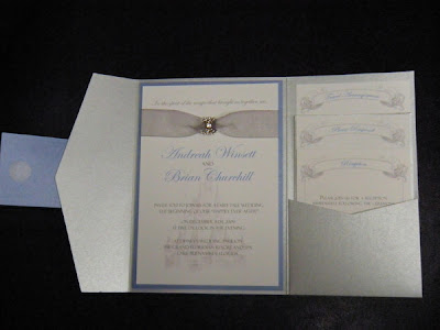 Best Wedding Invitation or Program of 2009 Nick and Larisa JamieLyn and