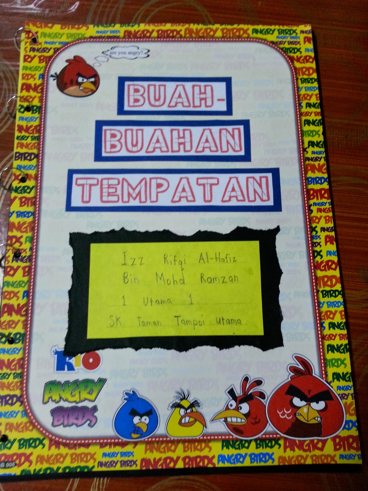 Dunia Shaklee Mama SueHuz: BUKU SKRAP BUAH-BUAHAN TEMPATAN