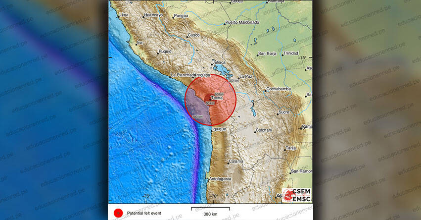 Temblor en Chile de Magnitud 4.8 (Hoy Domingo 6 Noviembre 2022) Sismo - Epicentro - Arica - Parinacota - Antofagasta - ONEMI