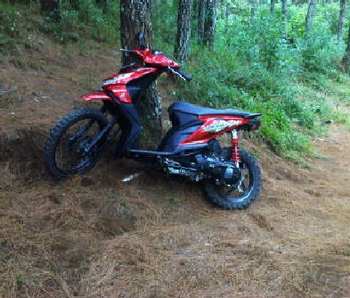 modifikasi honda beat trail