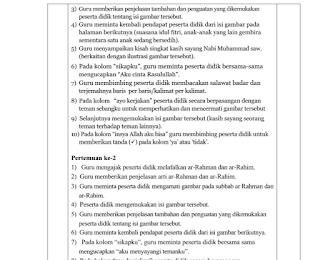  Lengkap! RPP Pendidikan Agama Islam SD/MI Kurikulum 2013 Kelas 1,2,3, 4,5 dan 6