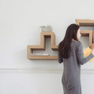 KATRIS SHELVES Modular Cat Shelves, Tetris 'Game' Blocks For Your Cats