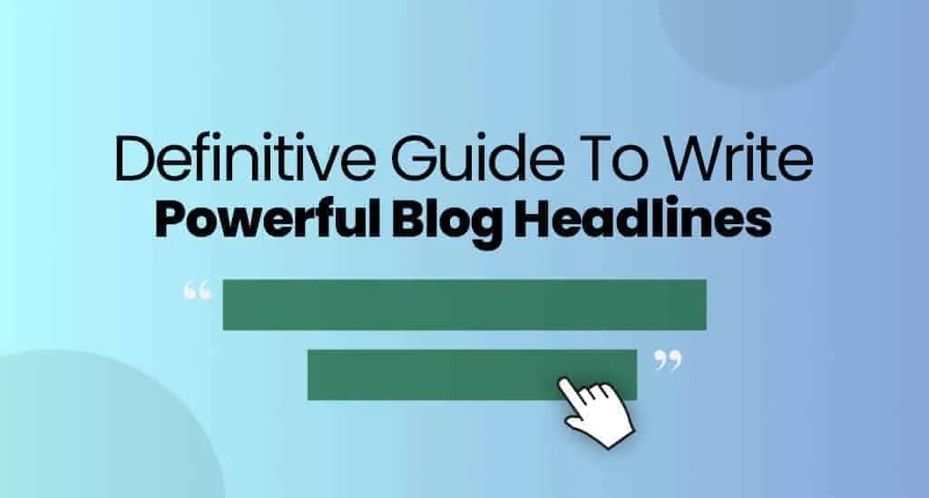 How To Write Headlines For contents