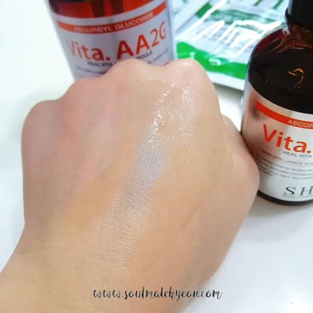 Review; SHO's Real Vita. AA2G Ampoule