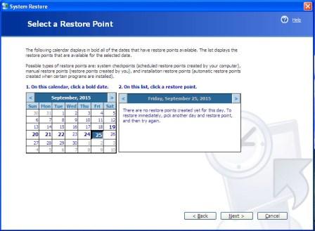 Cara Menggunakan System Restore Pada Komputer