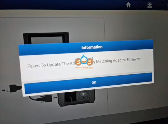 Failed to Update Launch X431 X-Prog3 Firmware Solution 2