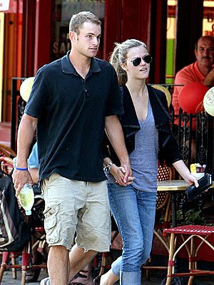 Andy Roddick with Wife