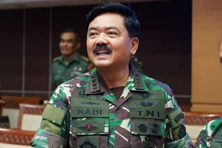 57 Perwira Tinggi TNI Naik Pangkat 