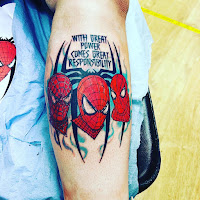 Tatuajes del Hombre Araña