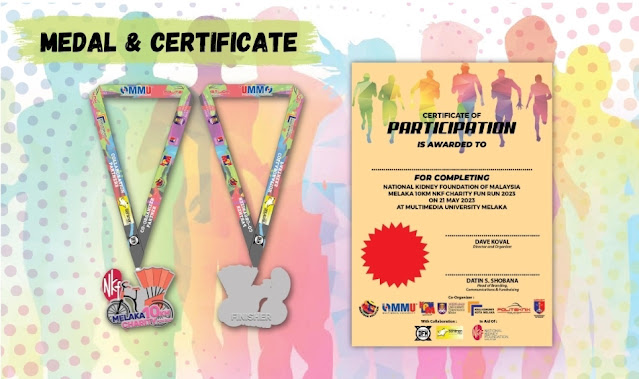 Melaka 10KM NKF Charity Fun Run 2023