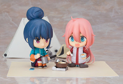 Figuras: Imágenes del "Nendoroid Rin Shima" de Laid-Back Camp en version normal y DX - Good Smile Company