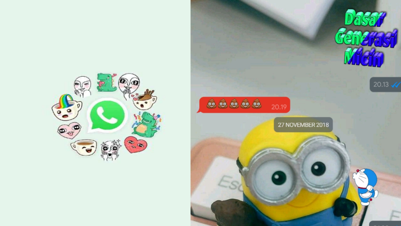Inilah Cara Membuat Stiker Whatsapp Dengan Foto Sendiri Dengan