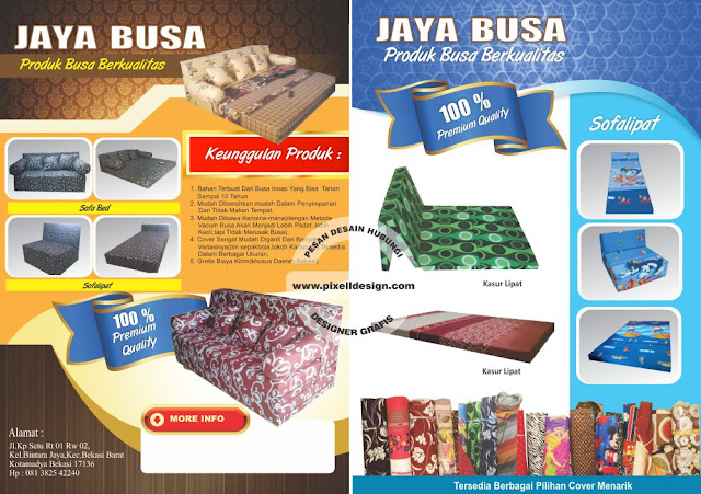 Iklan Brosur  Promosi Furniture Interior