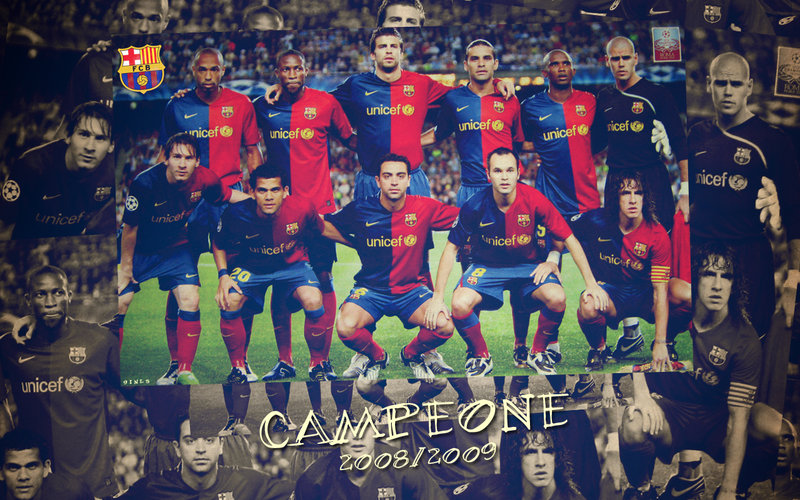 barcelona fc wallpaper team. FC Barcelona team Wallpapers