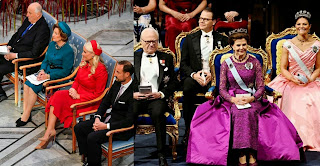 Swedish royals attend Nobel Prize 2022