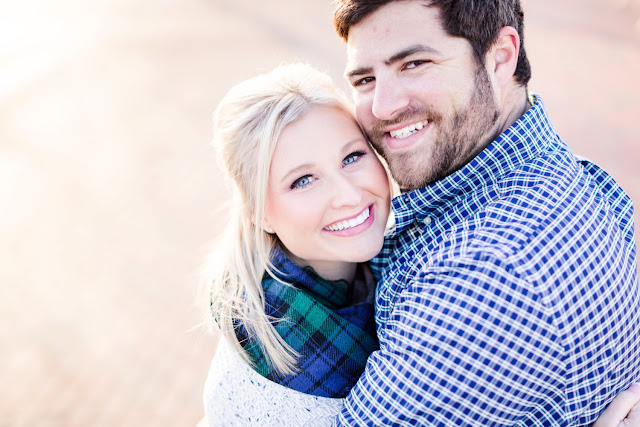 A Sunny Winter Engagement Session in Downtown Annapolis with Lauren and Zach by Heather Ryan Photography