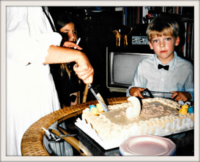 My sixth birthday, celebrated at 19 Ramona Avenue in Piedmont, California