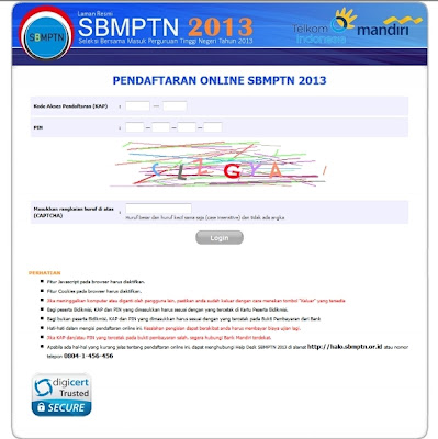 Contoh Soal SBMPTN 2013 dan Pembahasannya
