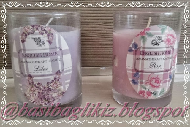 ENGLİSH HOME,ENGLİSH HOME KOKULU MUMLAR, ENGLİSH HOME AROMATHERAPY CANDLE LİLAE ROSE, ENGLİSH HOME TARZI,FERFORJE