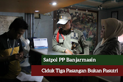 Tiga Pasangan Ini Diciduk Satpol PP Banjarmasin di Hotel