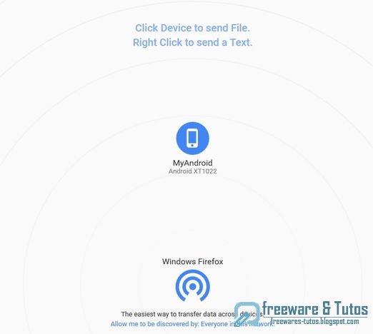 Snapdrop : un outil web pour transférer facilement des fichiers entre ses appareils