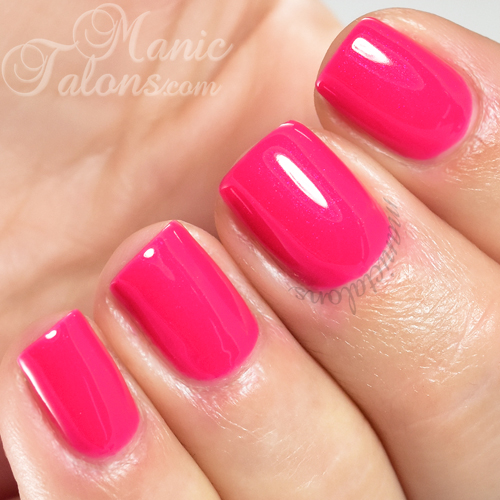 Manic Talons Nail Design: Pink Gellac The V.i.p. Collection