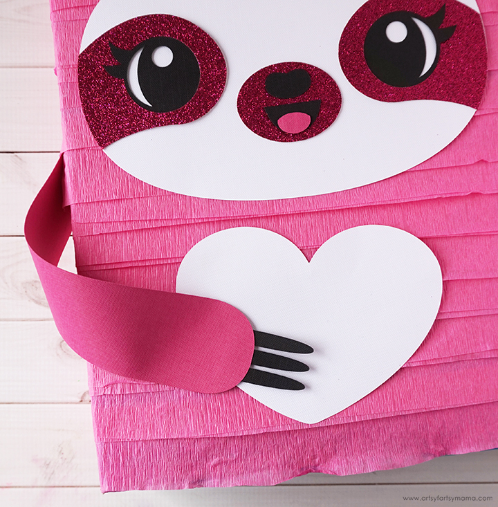 Sloth Valentine Card Box