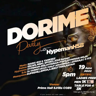 [Event] Dorime Party with Hypeman HSB - see details