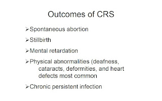 slide on effects of congenital rubella syndrome