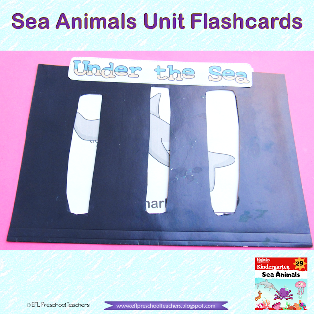Sea unit flashcard game