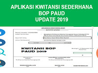 Aplikasi Cetak Kwitansi BOP Paud 2019