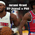 NBA 2K22 Jerami Grant cyberface update (switchable hairstyle) by JoyceZ and PH9