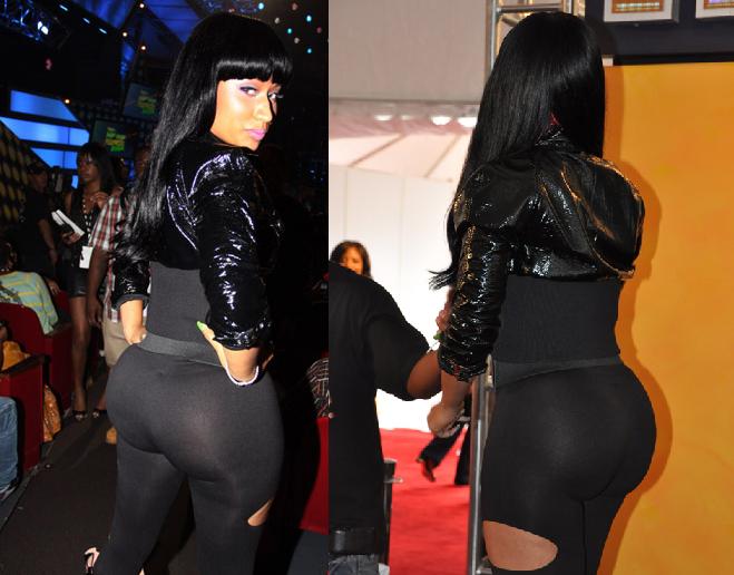 And much like the before mentioned, Lil Kim, new girl Nicki Minaj is also 