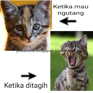 meme ditagih utang