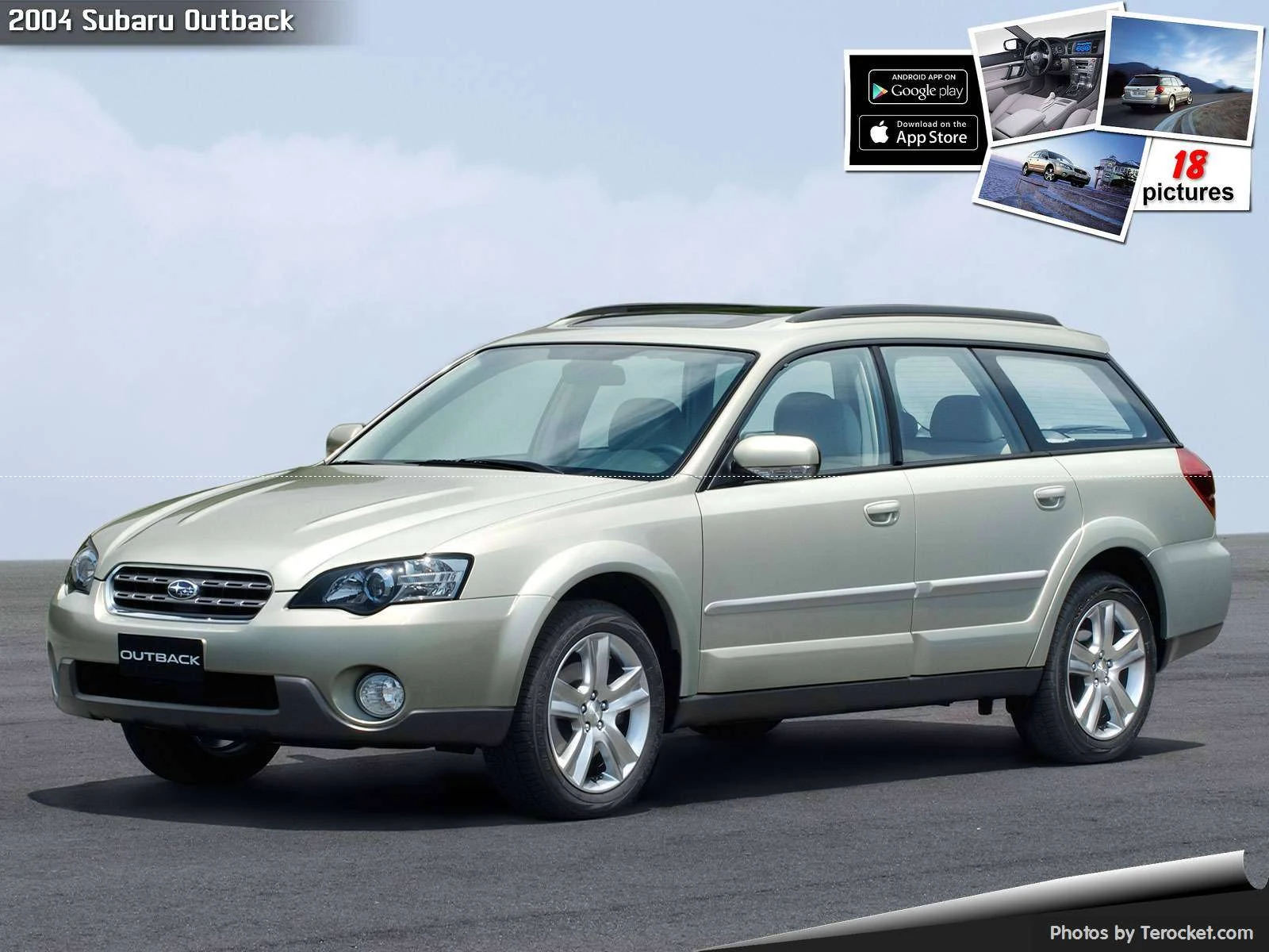 Hình ảnh xe ô tô Subaru Outback 2004 & nội ngoại thất