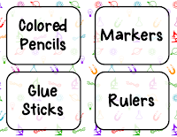 Science Themed Classroom Labels