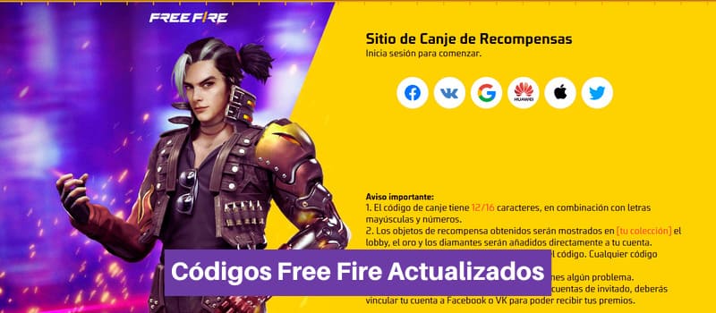 codigos free fire 2023